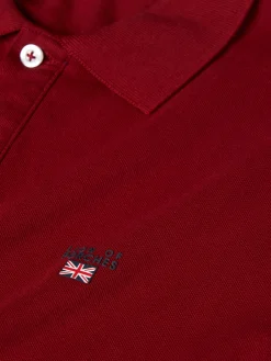 Polo slim fit 100% algodão