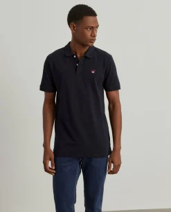 Polo slim fit 100% algodão