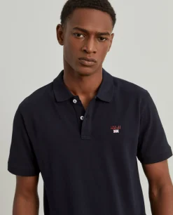 Polo slim fit 100% algodão