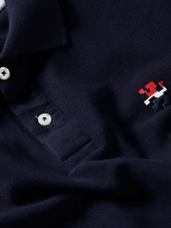 Polo slim fit 100% algodão