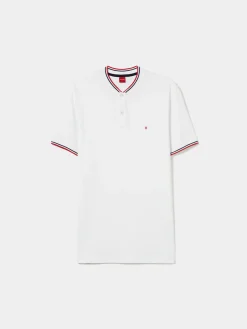 Polo slim fit 100% algodão