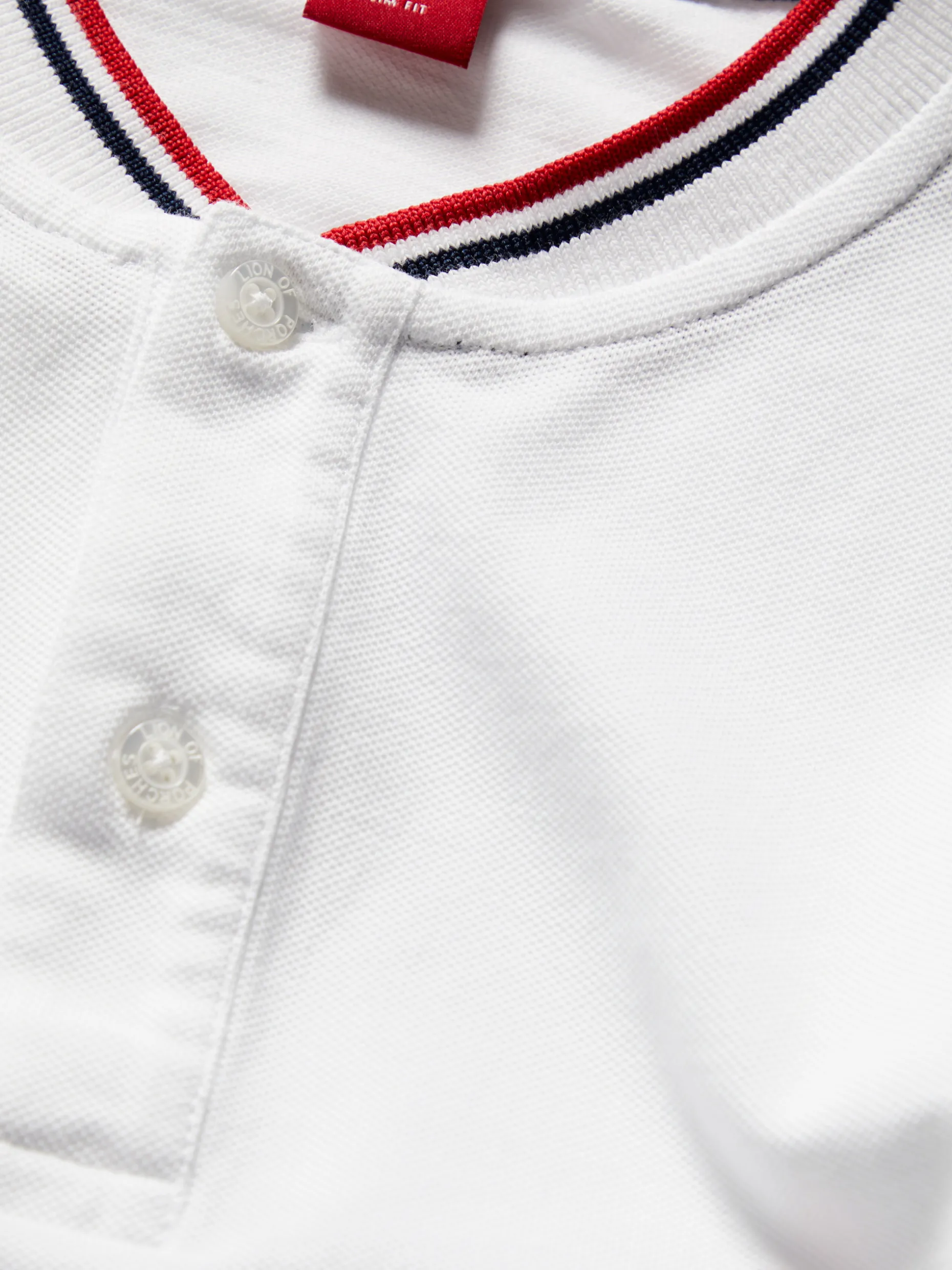 Polo slim fit 100% algodão