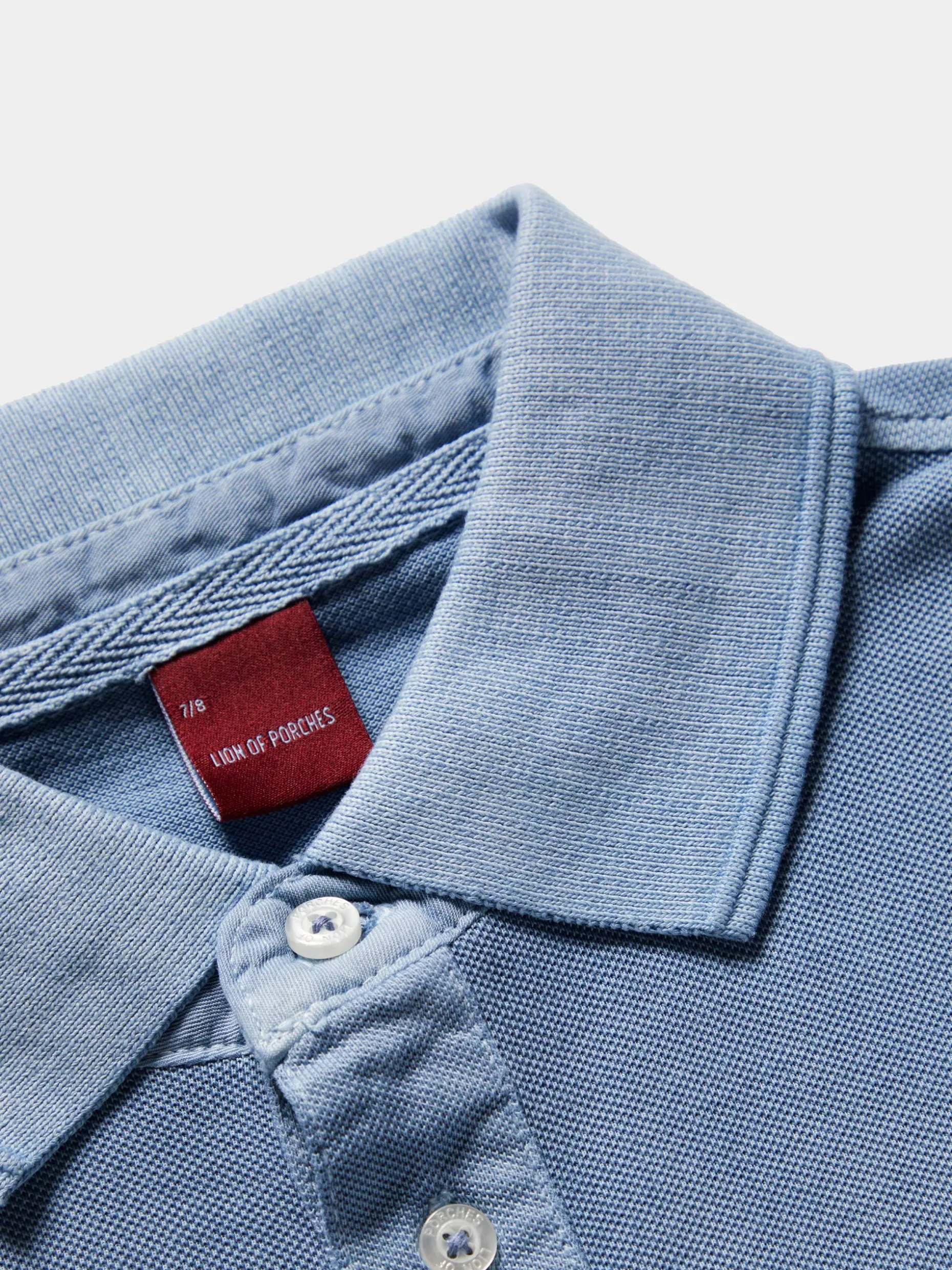 Polo slim fit de algodão