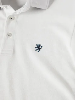 Polo slim fit de manga comprida