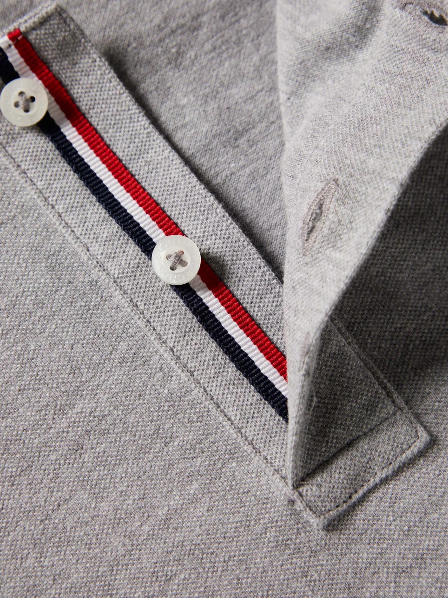 Polo slim fit em algodão