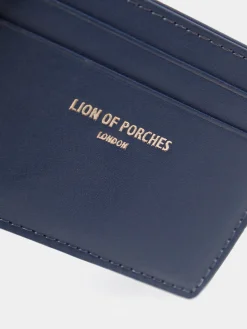 Porta-cartões 100% pele