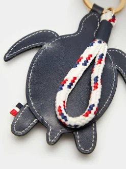 Porta-chaves tartaruga 100% pele