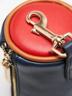 Porta-moedas tricolor