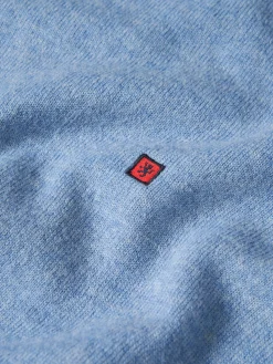 Pullover decote redondo em lã