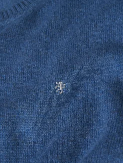 Pullover decote redondo em lã