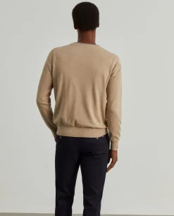 Pullover em algodão e caxemira