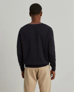 Pullover em algodão e caxemira