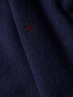 Pullover em lã com decote redondo