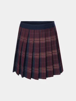 Saia com padrão de xadrez