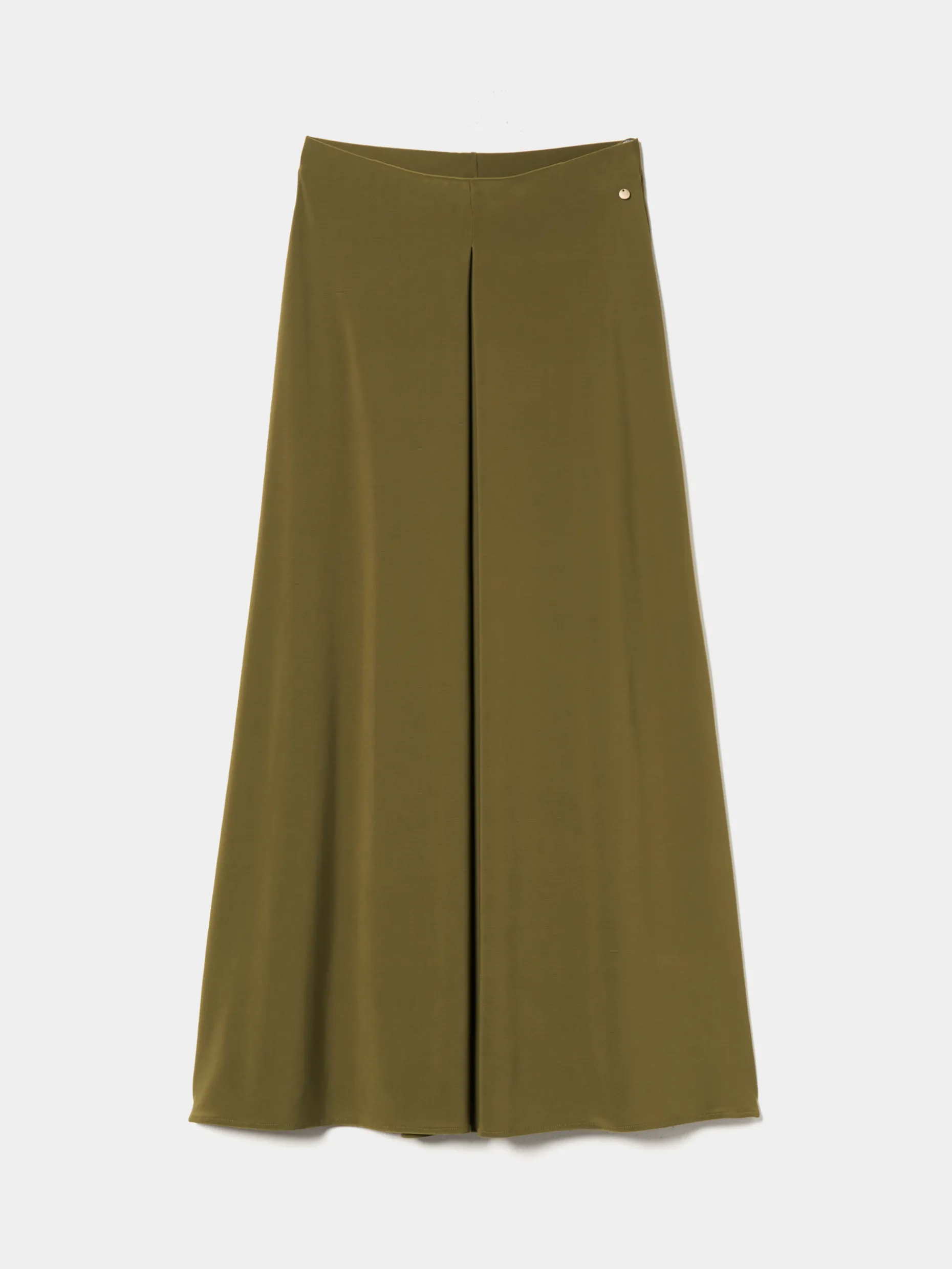 Saia comprida de malha fluida