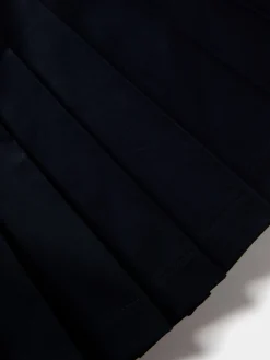 Saia de pregas com cintura elástica