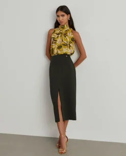 Saia lápis midi justa