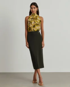 Saia lápis midi justa