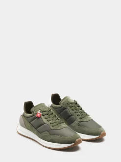 Sapatilhas desportivas caqui