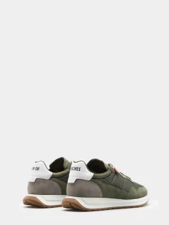 Sapatilhas desportivas caqui