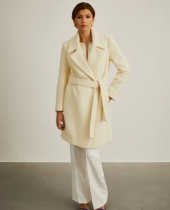 Sobretudo comprido de trespasse