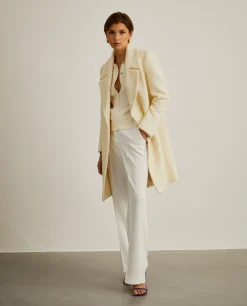 Sobretudo comprido de trespasse