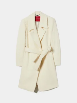 Sobretudo comprido de trespasse