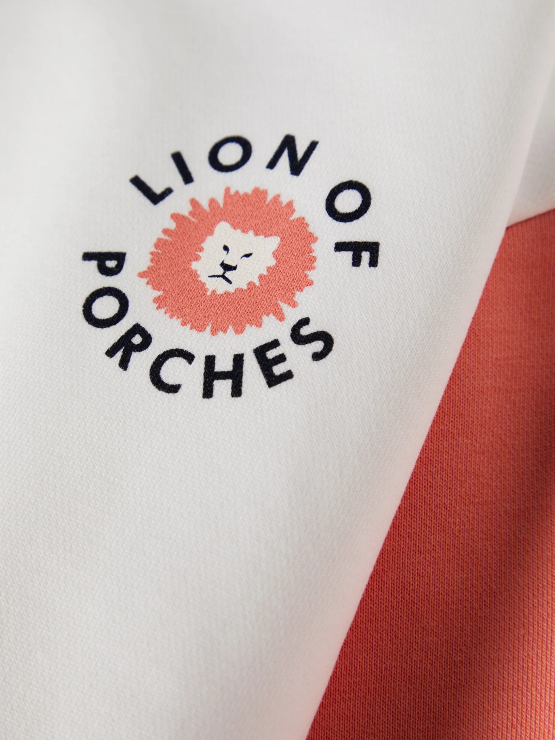 Sweater colorblock em algodão