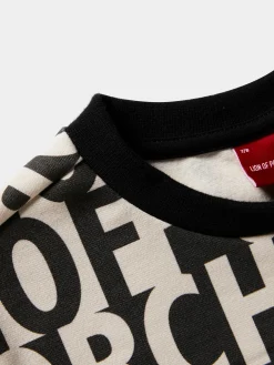 Sweater com branding all over