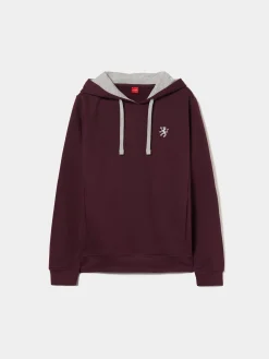 Sweater com capuz ajustável