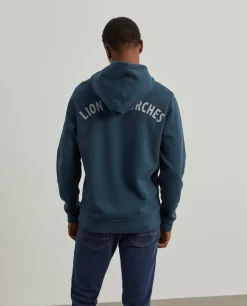 Sweater com capuz ajustável