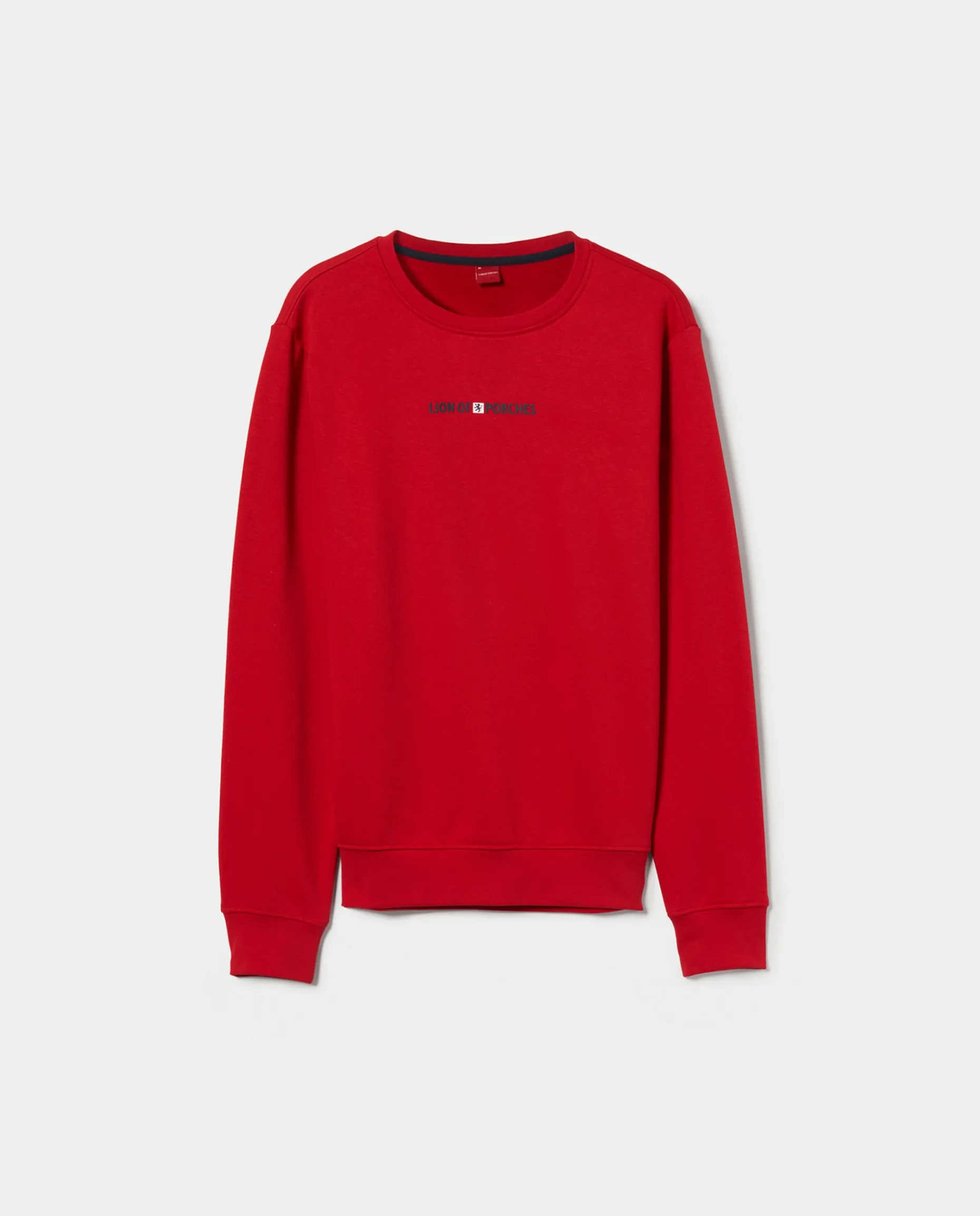 Sweater com estampado e interior polar