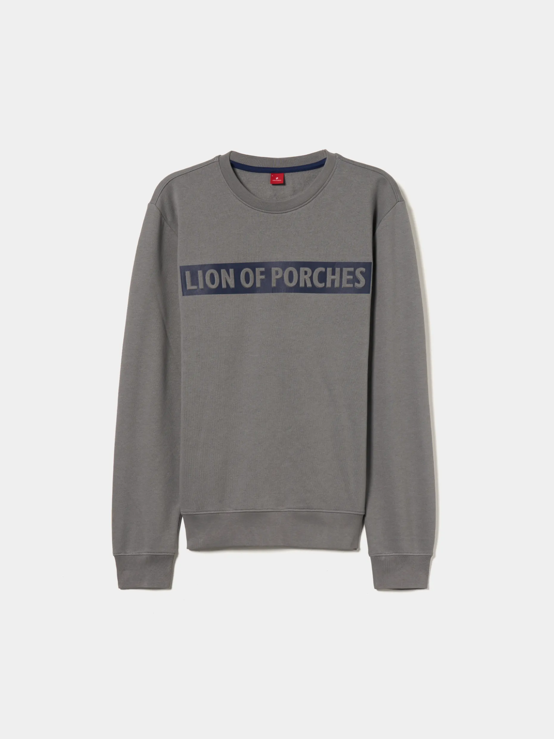 Sweater com estampado e interior polar