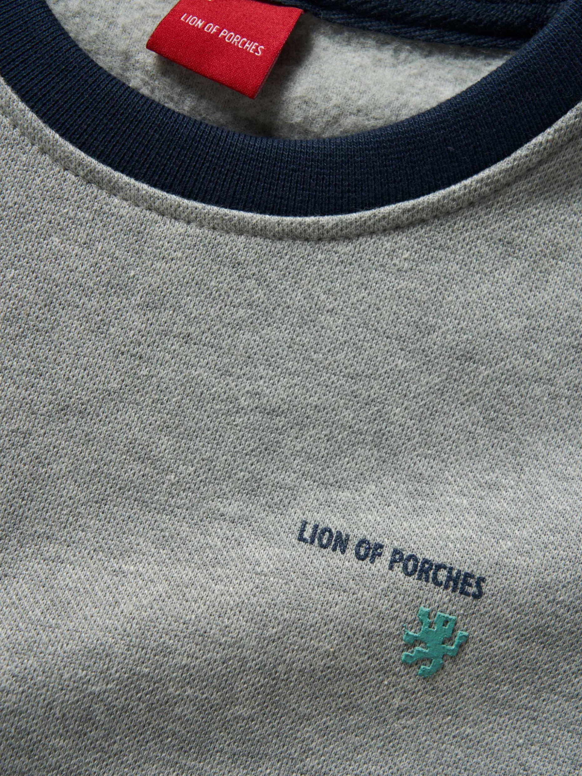 Sweater de algodão color block