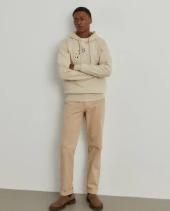 Sweater de algodão com capuz