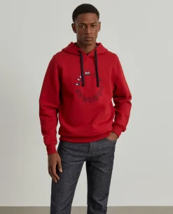 Sweater de algodão com capuz