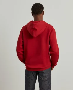 Sweater de algodão com capuz