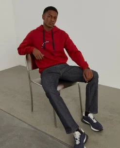 Sweater de algodão com capuz