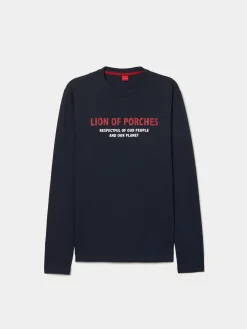 Sweater de algodão com estampado