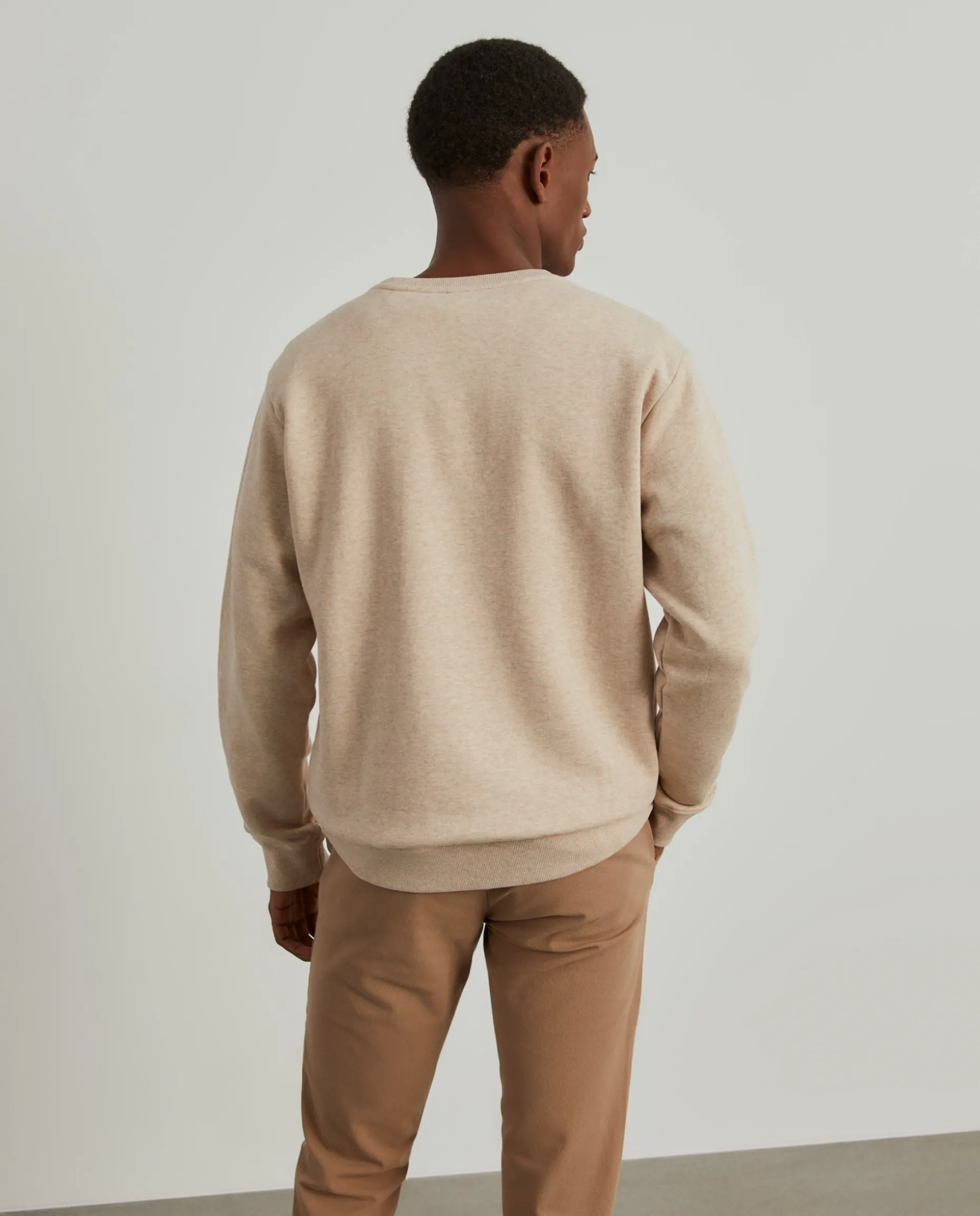 Sweater de algodão com estampado