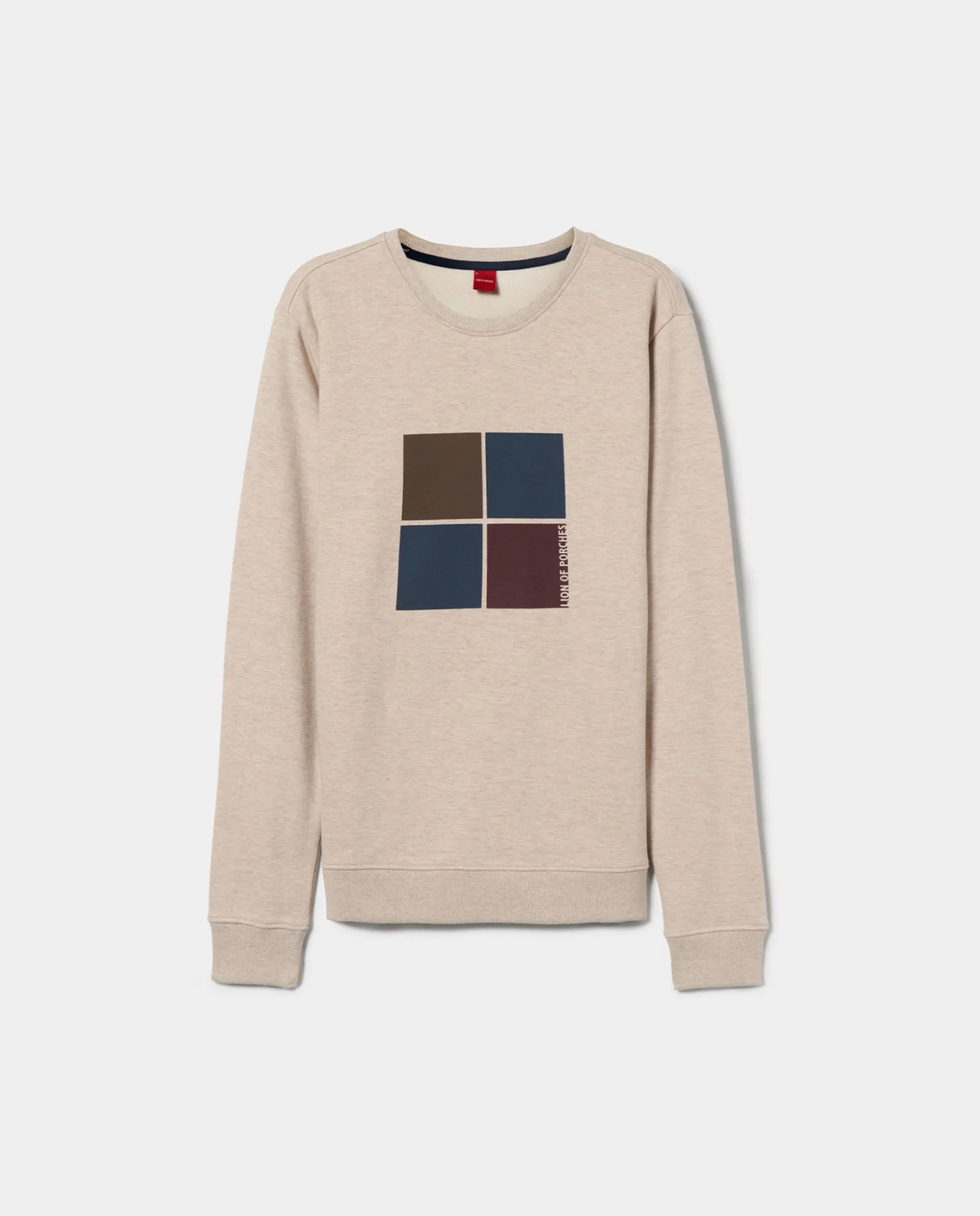 Sweater de algodão com estampado