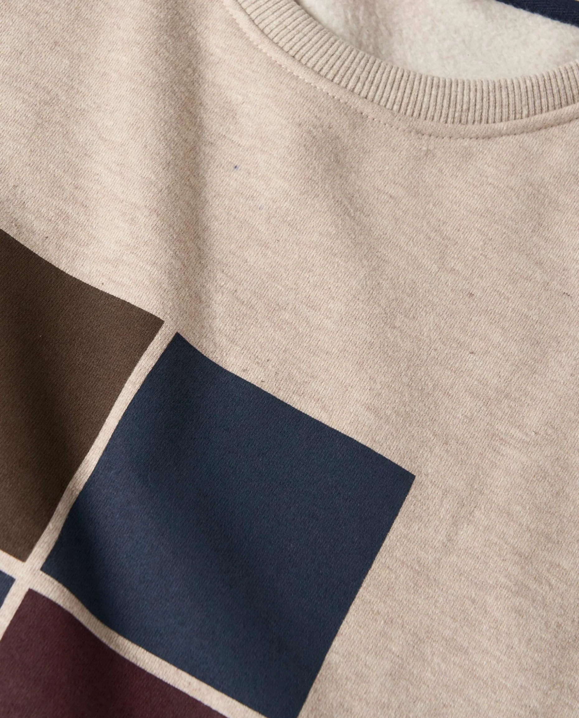 Sweater de algodão com estampado