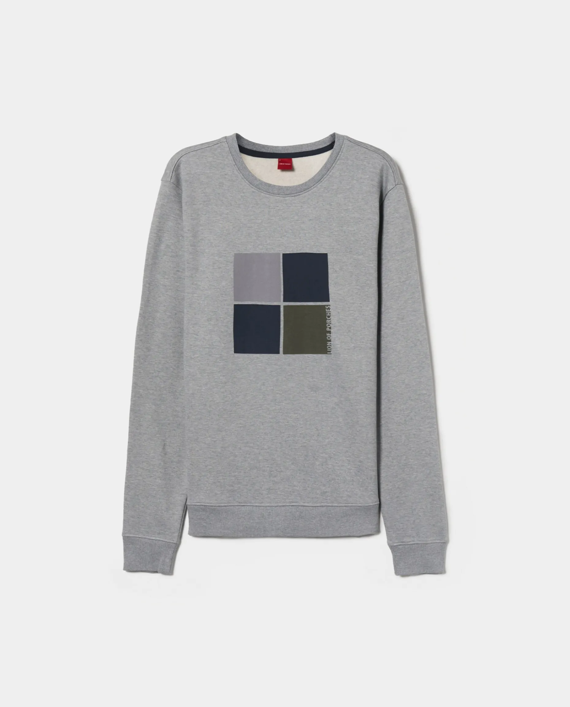 Sweater de algodão com estampado