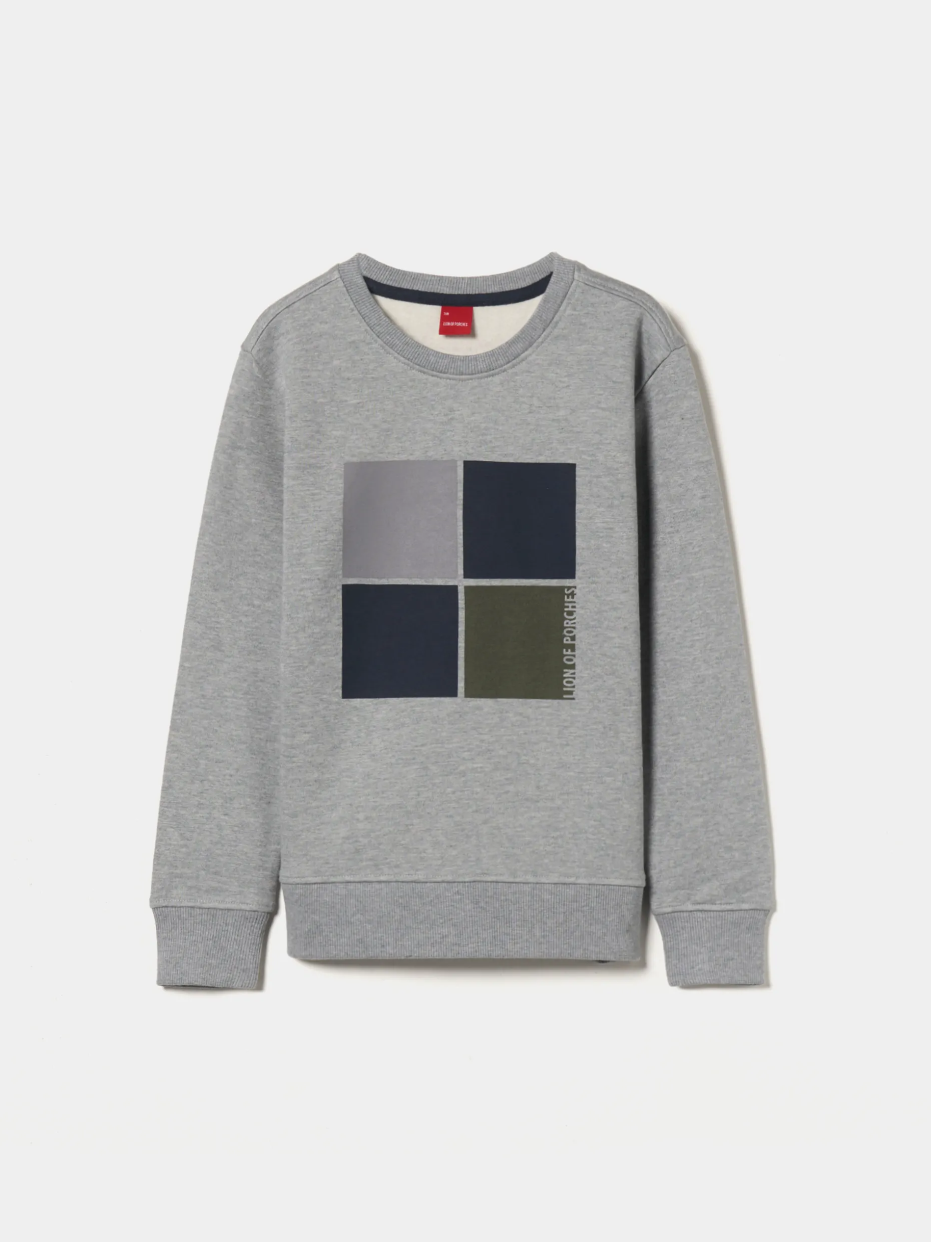 Sweater de algodão com estampado