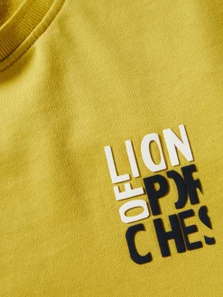 Sweater de algodão com logo