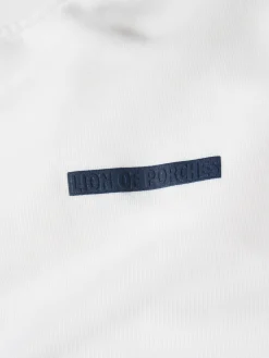 Sweater de manga comprida com logotipo a contraste