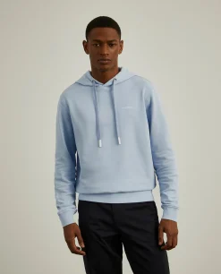 Sweater em algodão com capuz