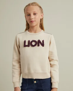 Sweater Lion em algodão