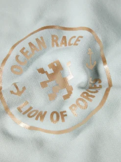 Sweater manga comprida com estampado