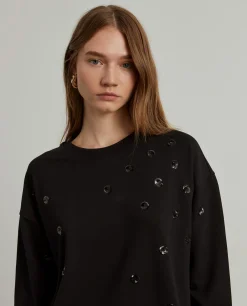 Sweater pormenor lantejoulas